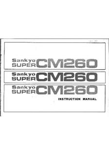 Sankyo CM 260 manual. Camera Instructions.